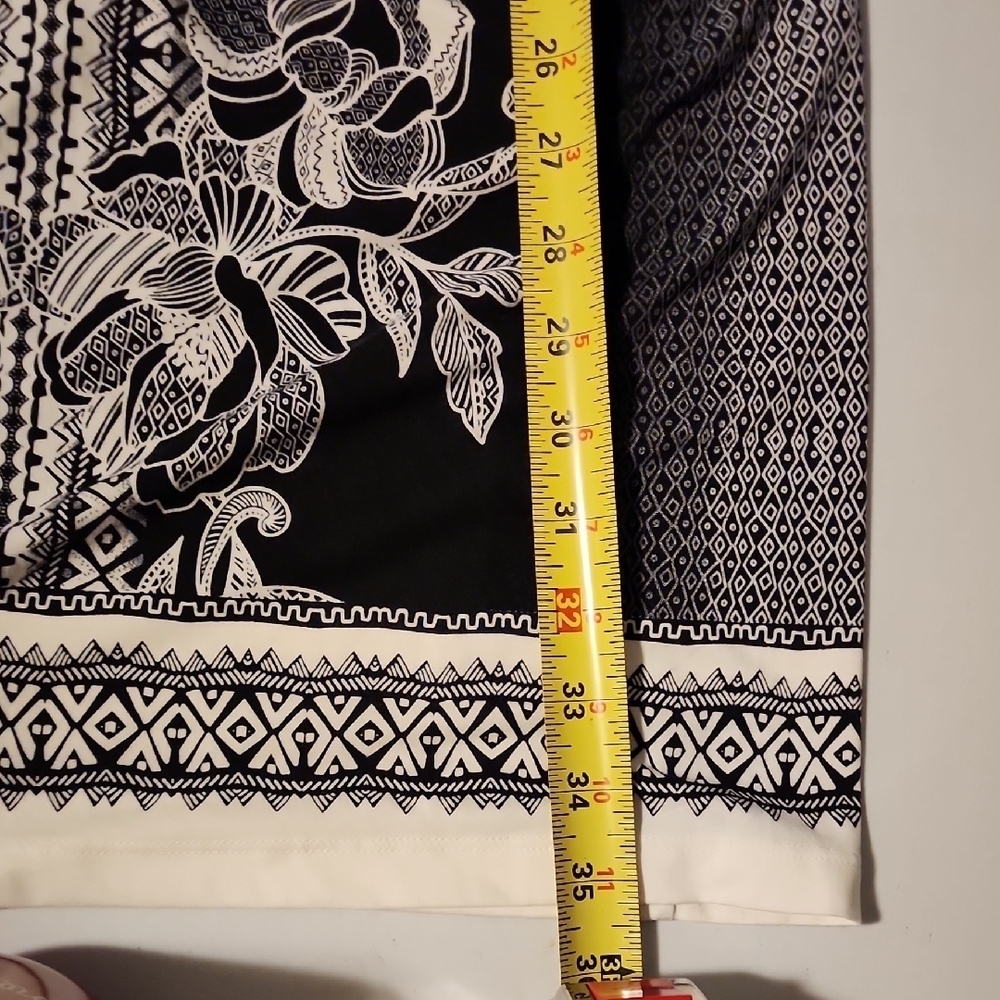 Soma Black and White Halter Sheath Maxi Dress - Picture 4 of 8